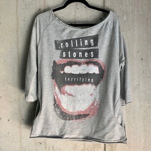 Rolling Stones Gray Sweatshirt